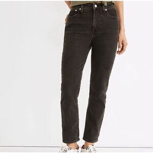 Madewell the perfect vintage jean in black